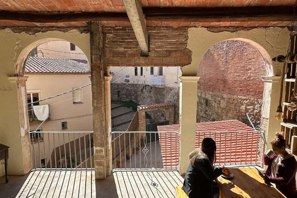 Habitacion Roca Foradada En Casa Cami De Les Aiguees Monistrol De Montserrat Ngoại thất bức ảnh